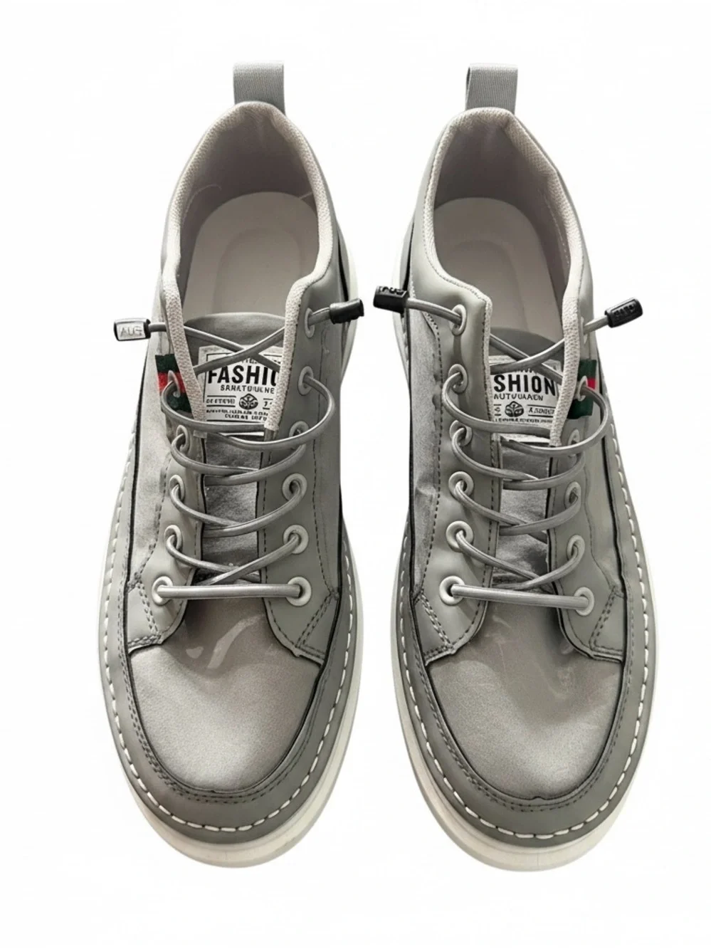 Men's Vintage skateboard sneakers, Gray color